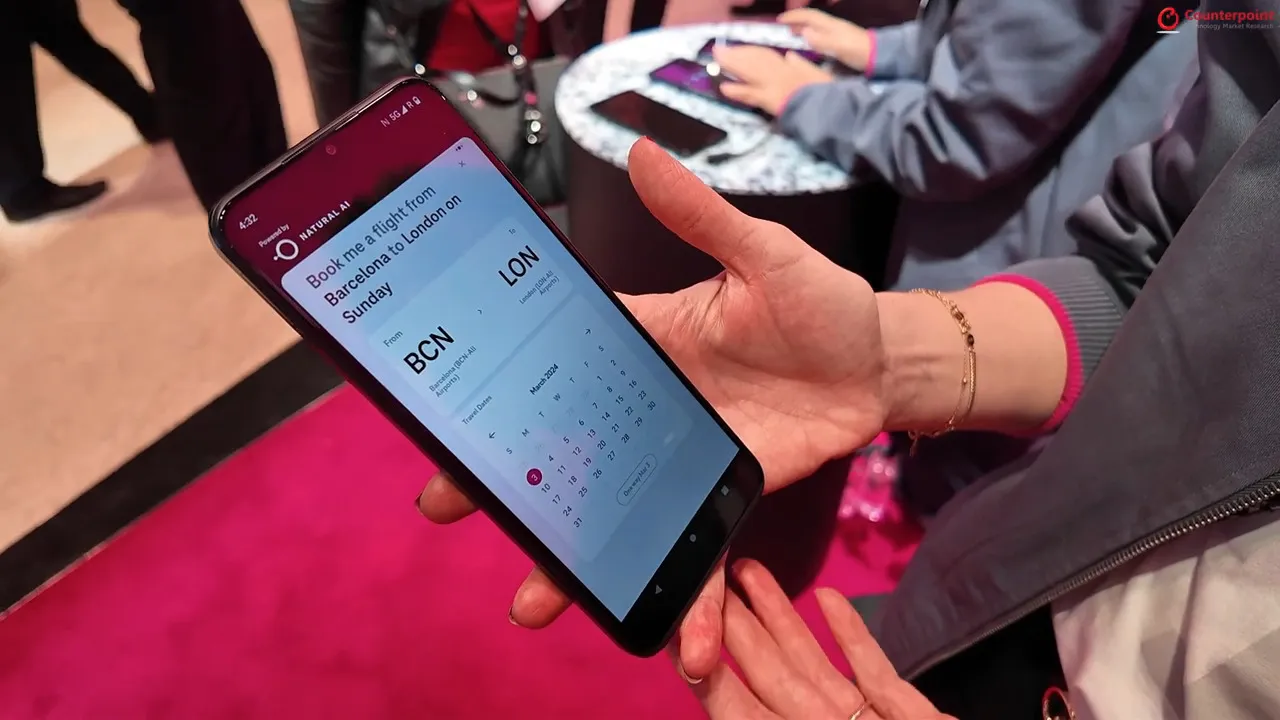 The T Phone generative UI