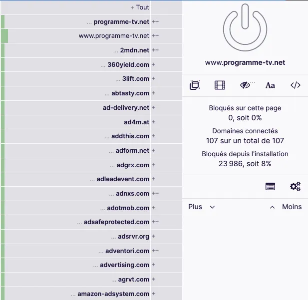 Trackers site programme-tv