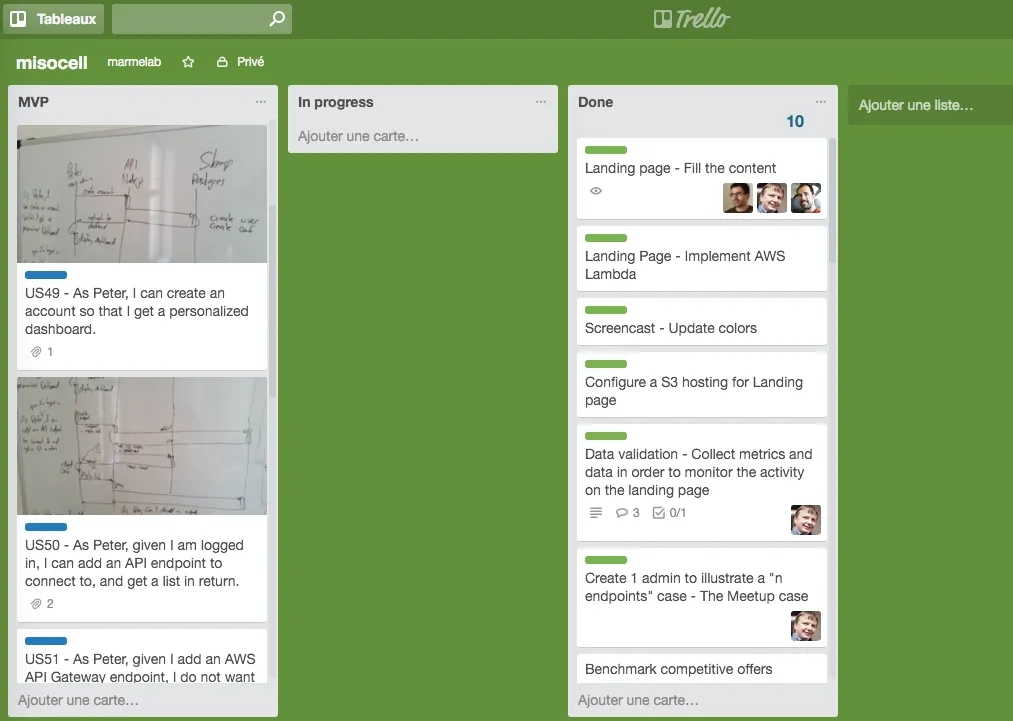 The Misocell Minimum Viable Product