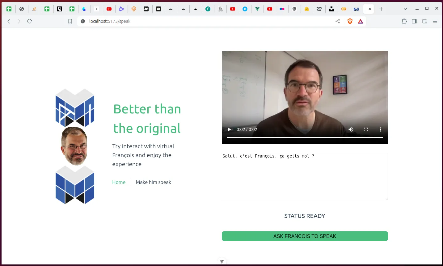 Virtual-Francois-video
