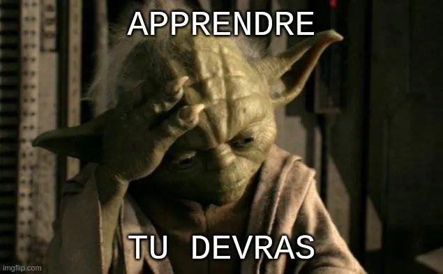 Yoda apprendre