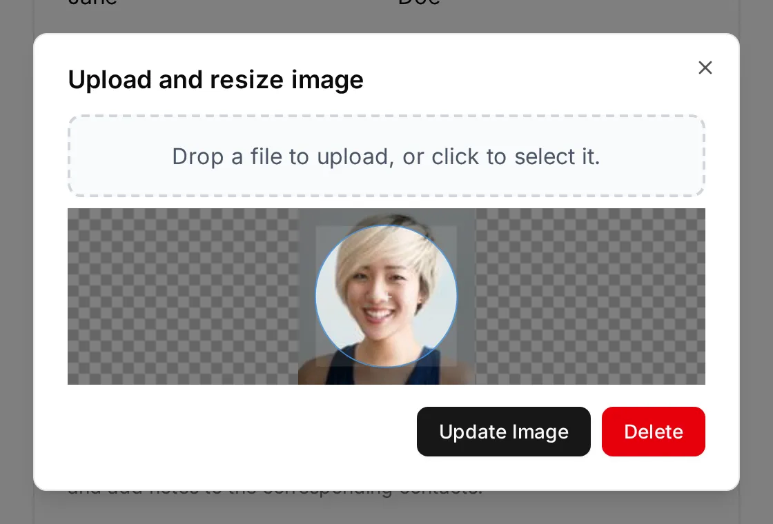 Avatar editor