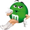 green m&m's