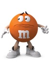 orange m&m's