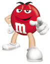 red m&m's