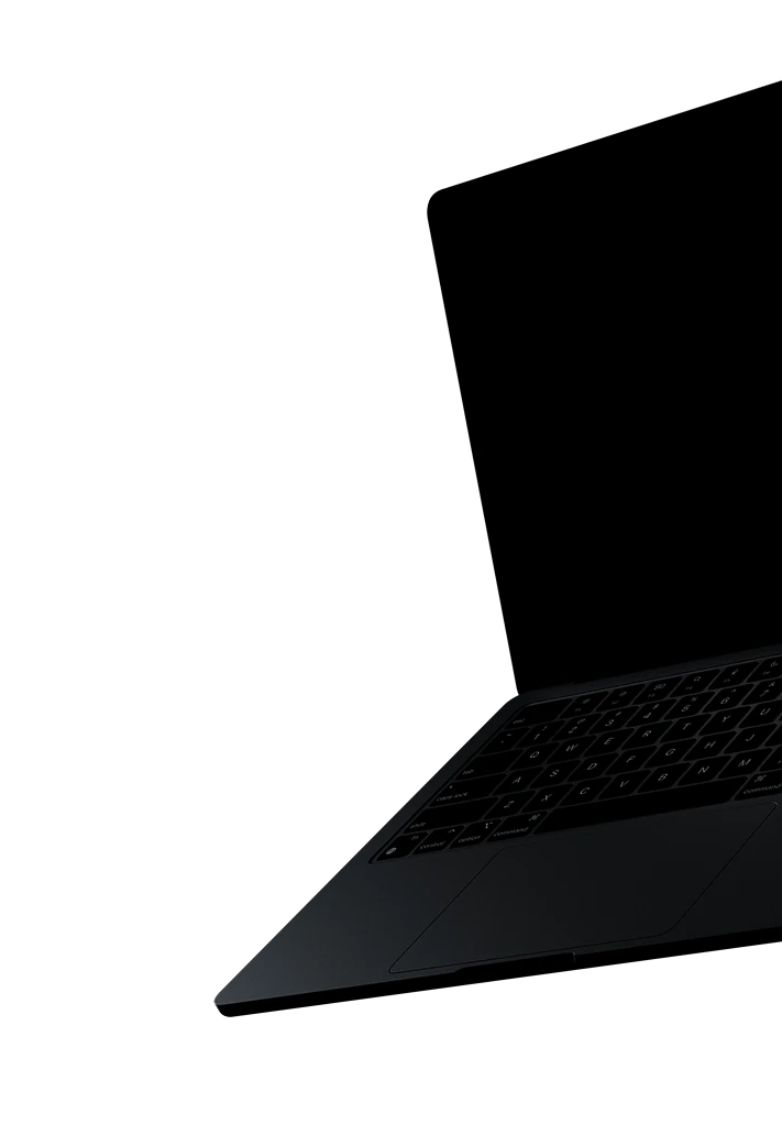 A laptop