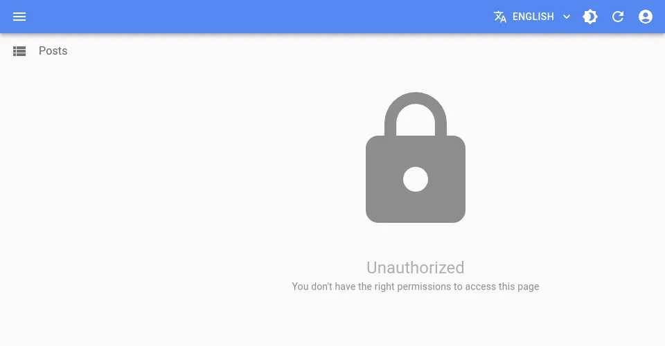 Access Denied