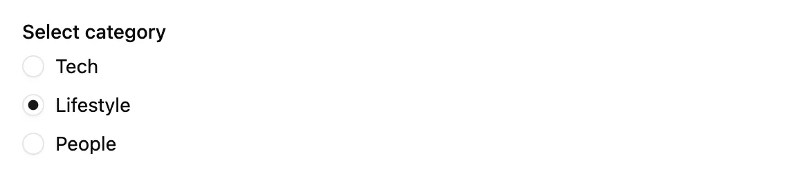 RadioButtonGroupInput