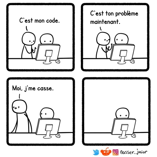 mon code = ton code