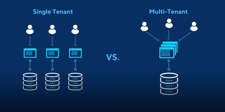 Multi-tenant vs multi-instance apps
