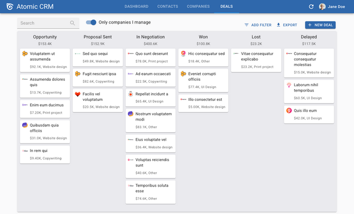 Atomic CRM