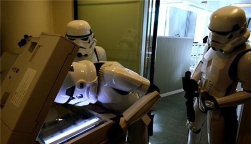 Stormtroopers at work